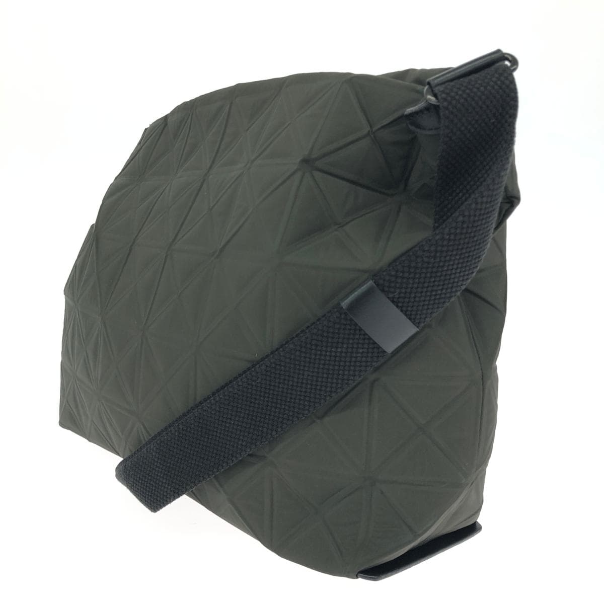 PLEATS PLEASE Shoulder Bag / Triangle Khaki Unisex 3