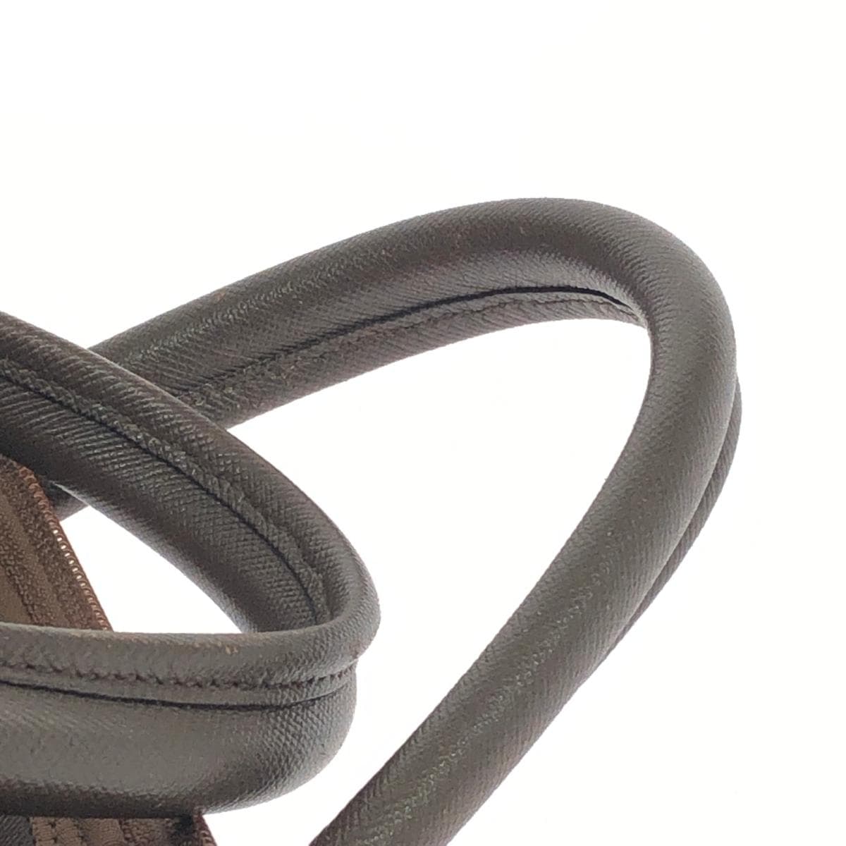 Burberry Boston Bag   Check Pattern    Brown Unisex 7