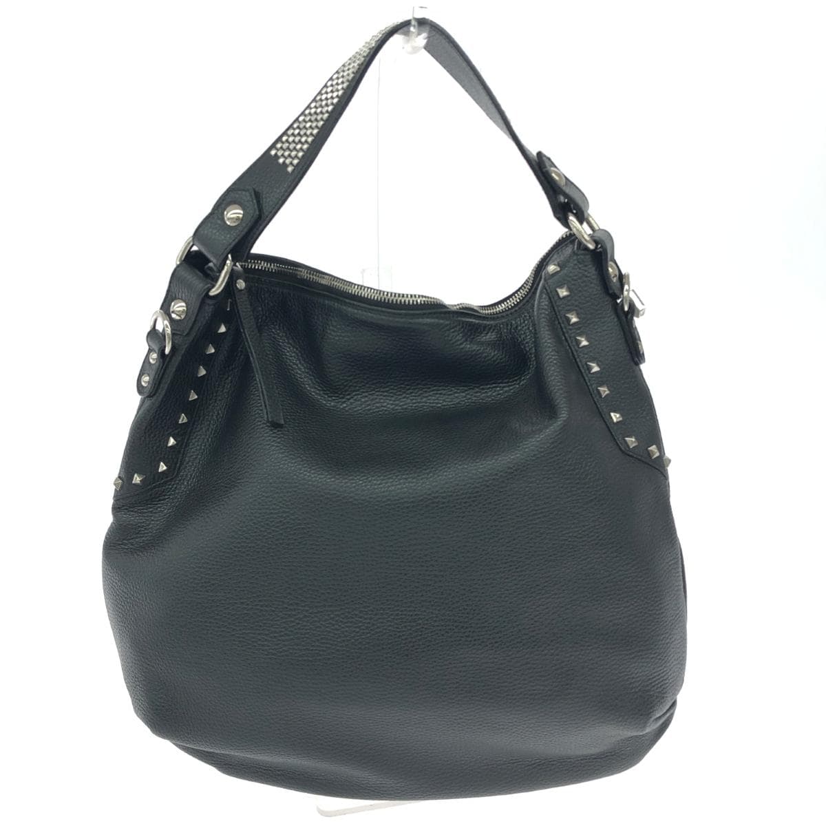 GIANNI NOTARO 2-Way Bag - Good Condition  Studs/Leather    Black Women's 2