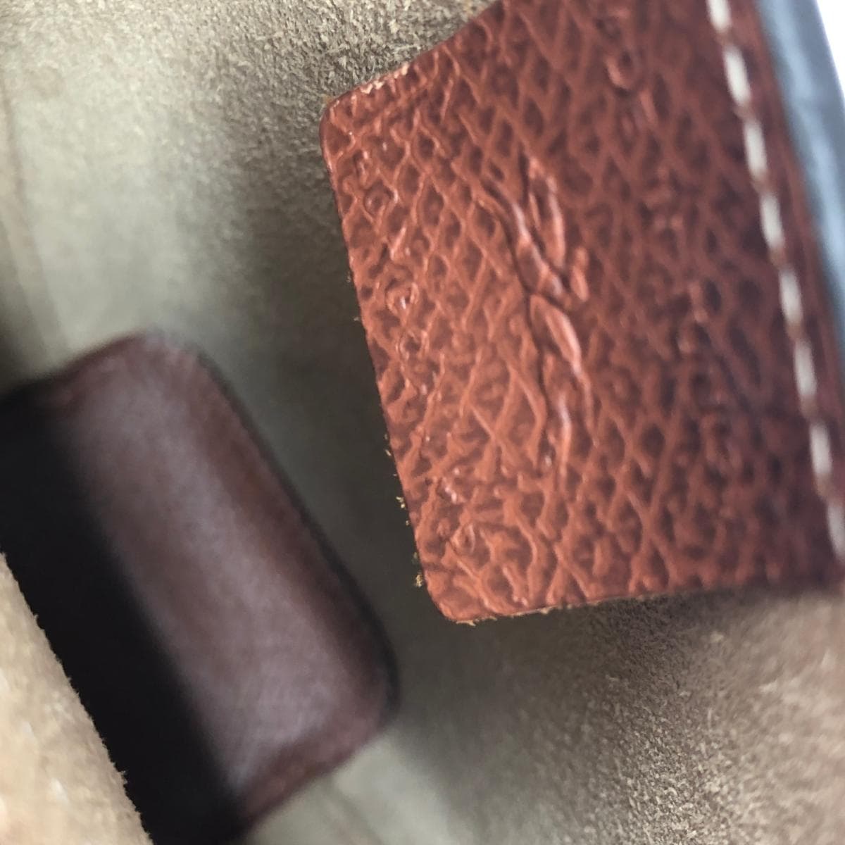 LONGCHAMP Mini Shoulder Bag / Épuré - Like-new condition - Leather - Brown - Women's 4