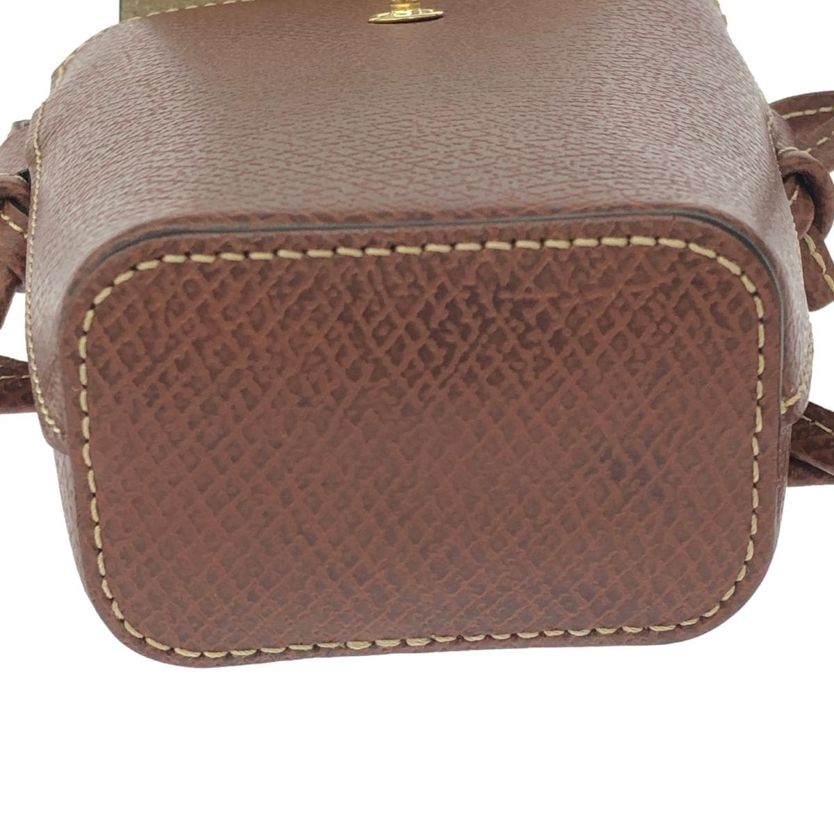 LONGCHAMP Mini Shoulder Bag / Épuré - Like-new condition - Leather - Brown - Women's 6