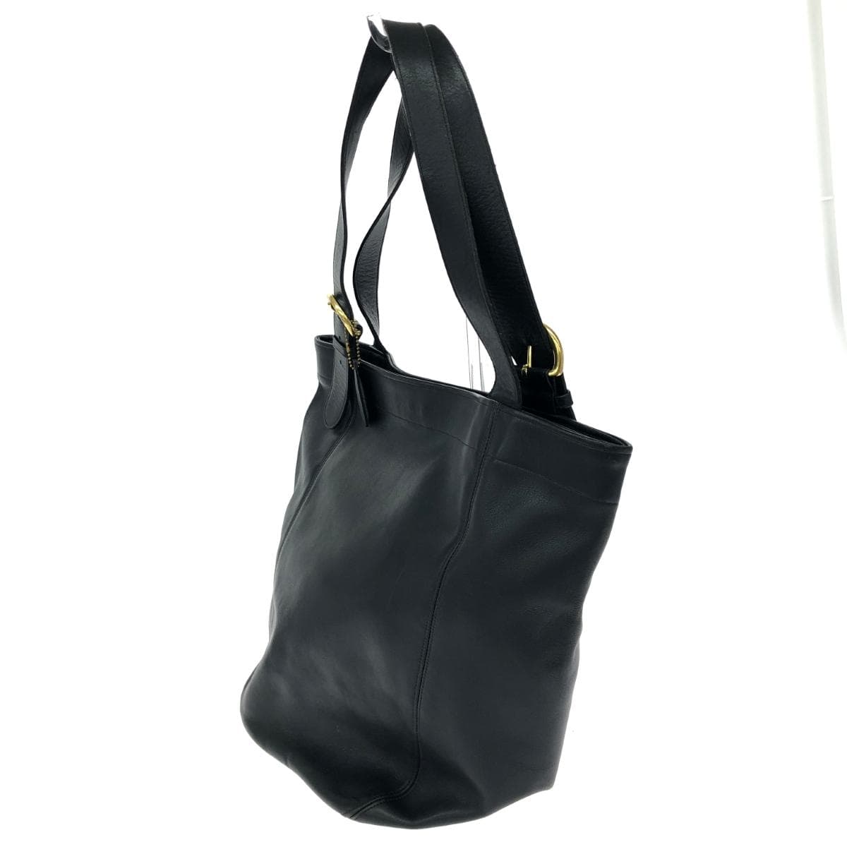 COACH Old Coach Tote Bag   Grab-Tan Leather 4082   Black 3