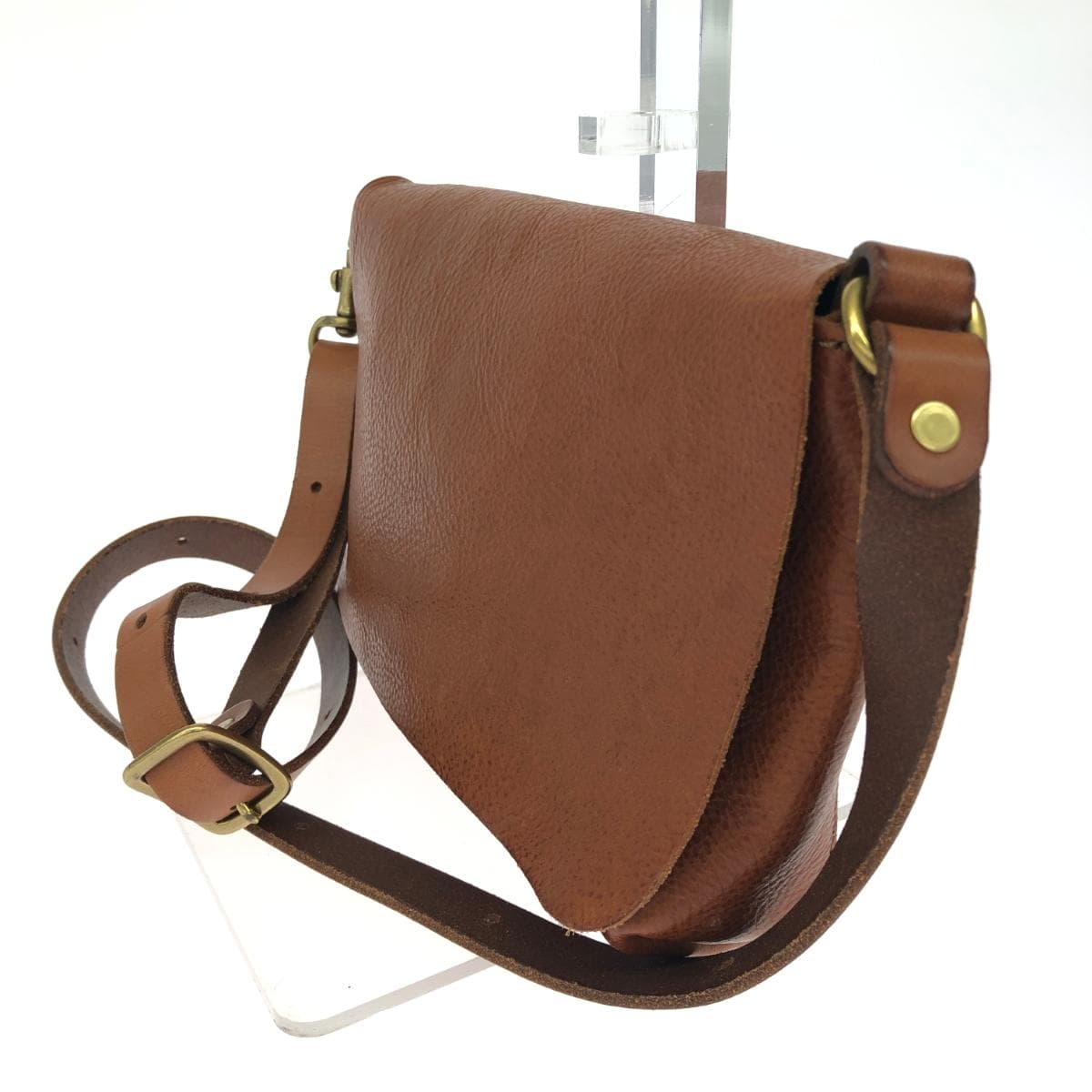 Organ Shoulder Bag   Leather    Brown 3