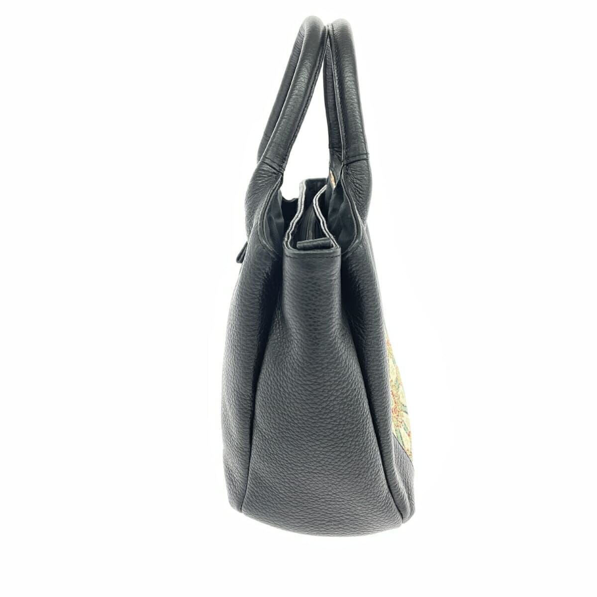 Tatsumura Art Textiles Handbag   Leather    Black Women's 2