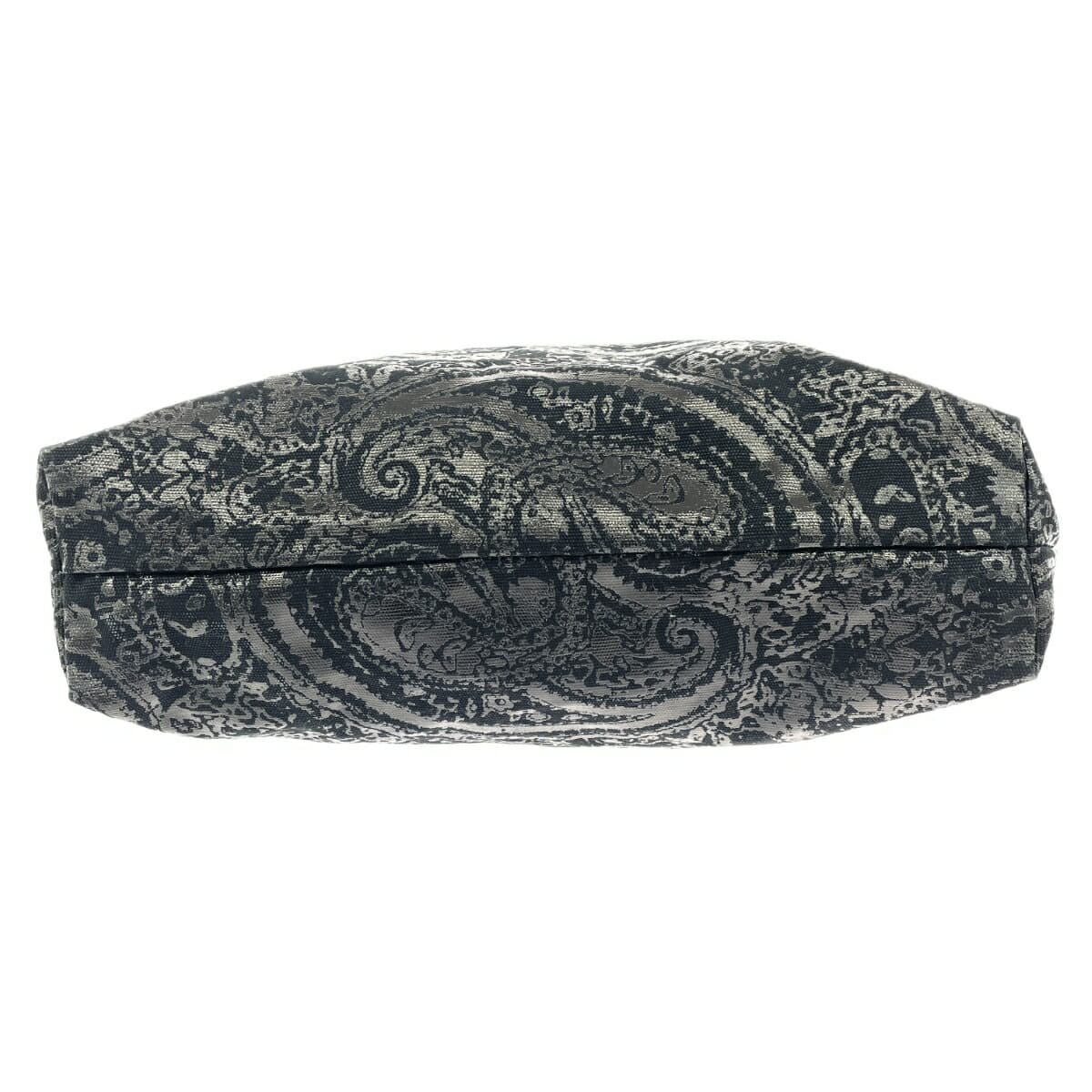 IKITSUKE Tote Bag - Good Condition - Canvas - Paisley Pattern - Black - Women's 5