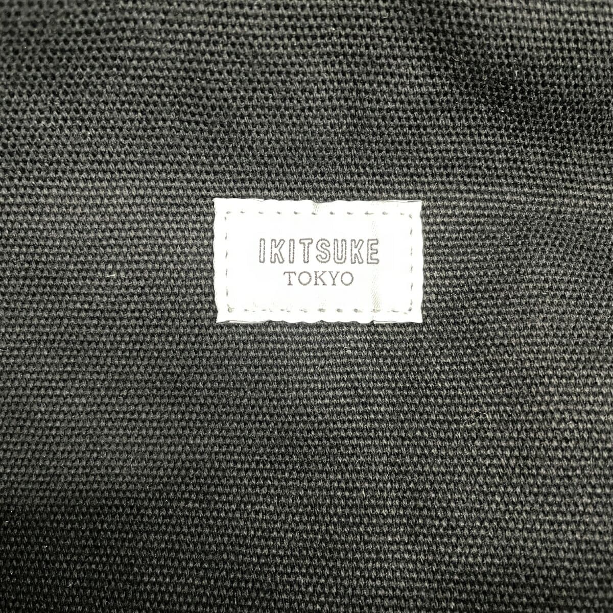 IKITSUKE Tote Bag - Good Condition - Canvas - Paisley Pattern - Black - Women's 8