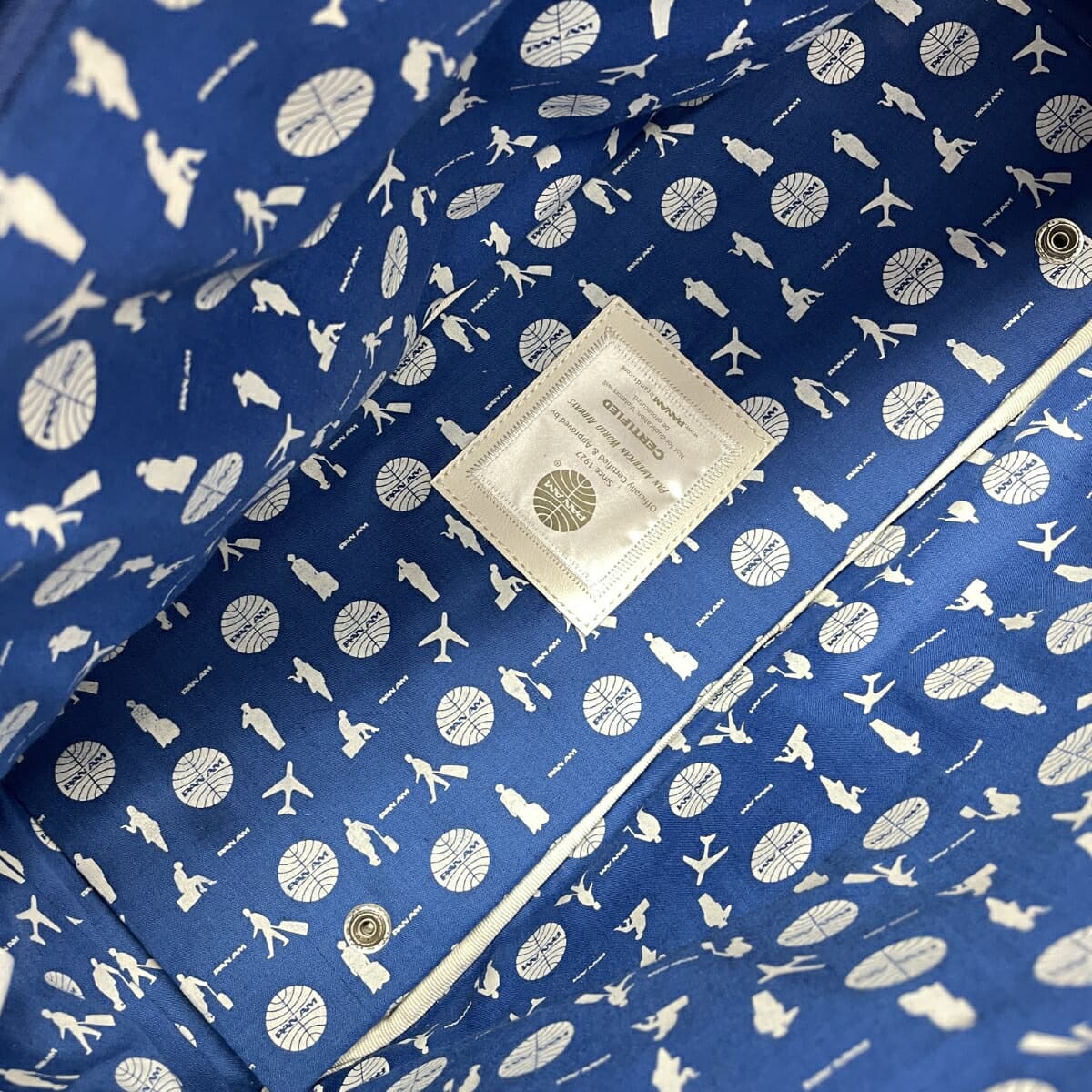 Pan Am Airlines Boston Bag, Blue, Unisex 7