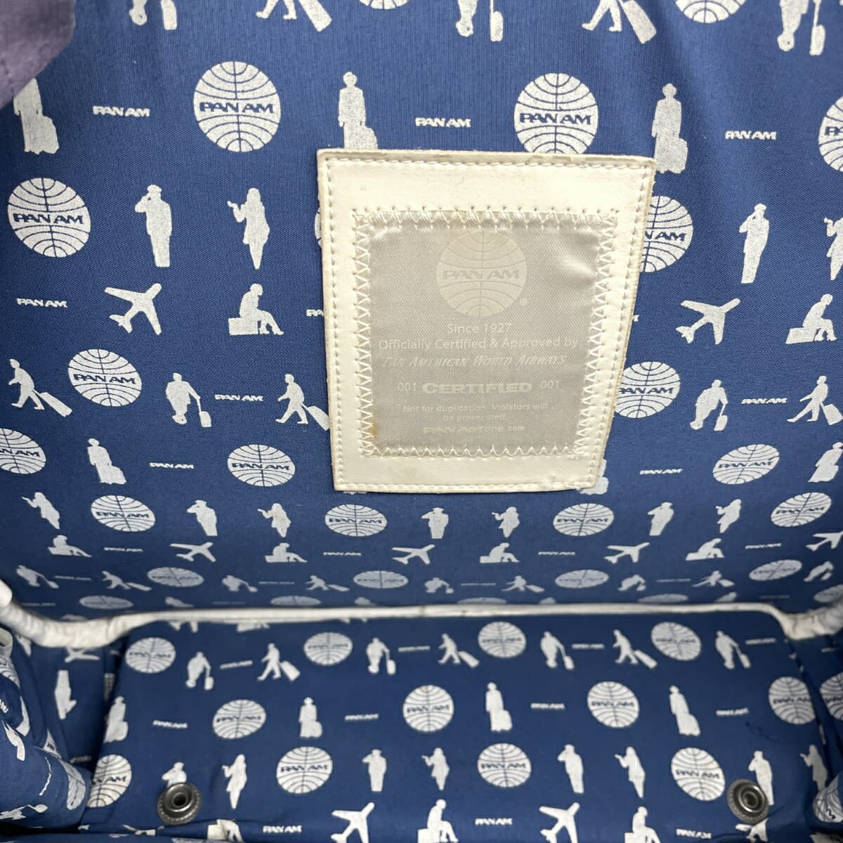 Pan Am Airlines Shoulder Bag, Blue, Unisex 7