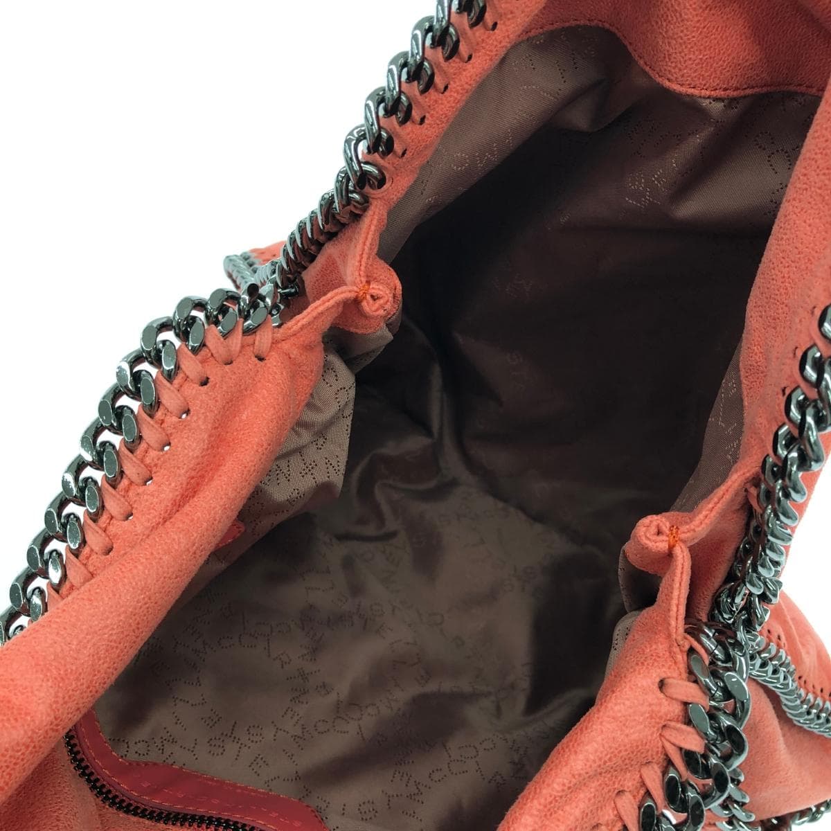 STELLA McCARTNEY 2-Way Bag / Falabella   Faux Suede    Pink 4