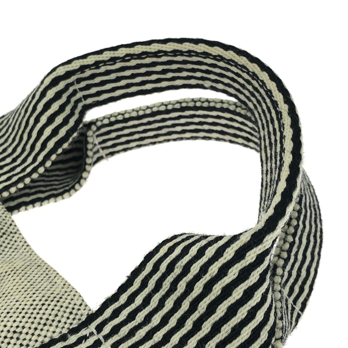 HERMES Handbag   New Folto PM / Canvas    White Women's 5