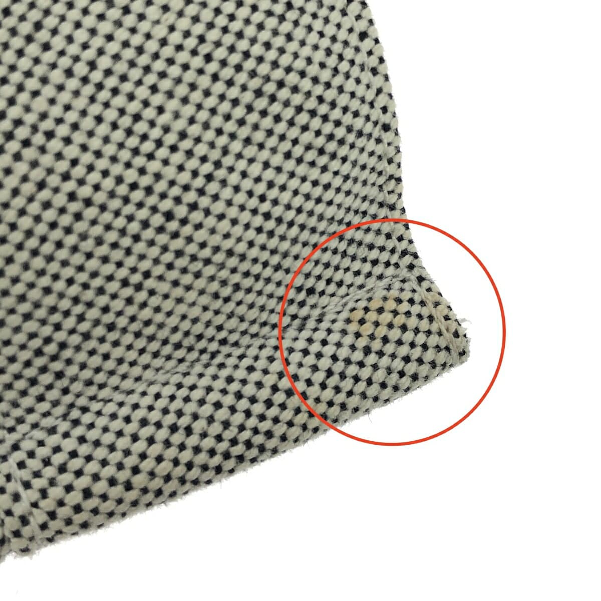 HERMES Handbag   New Folto PM / Canvas    White Women's 7