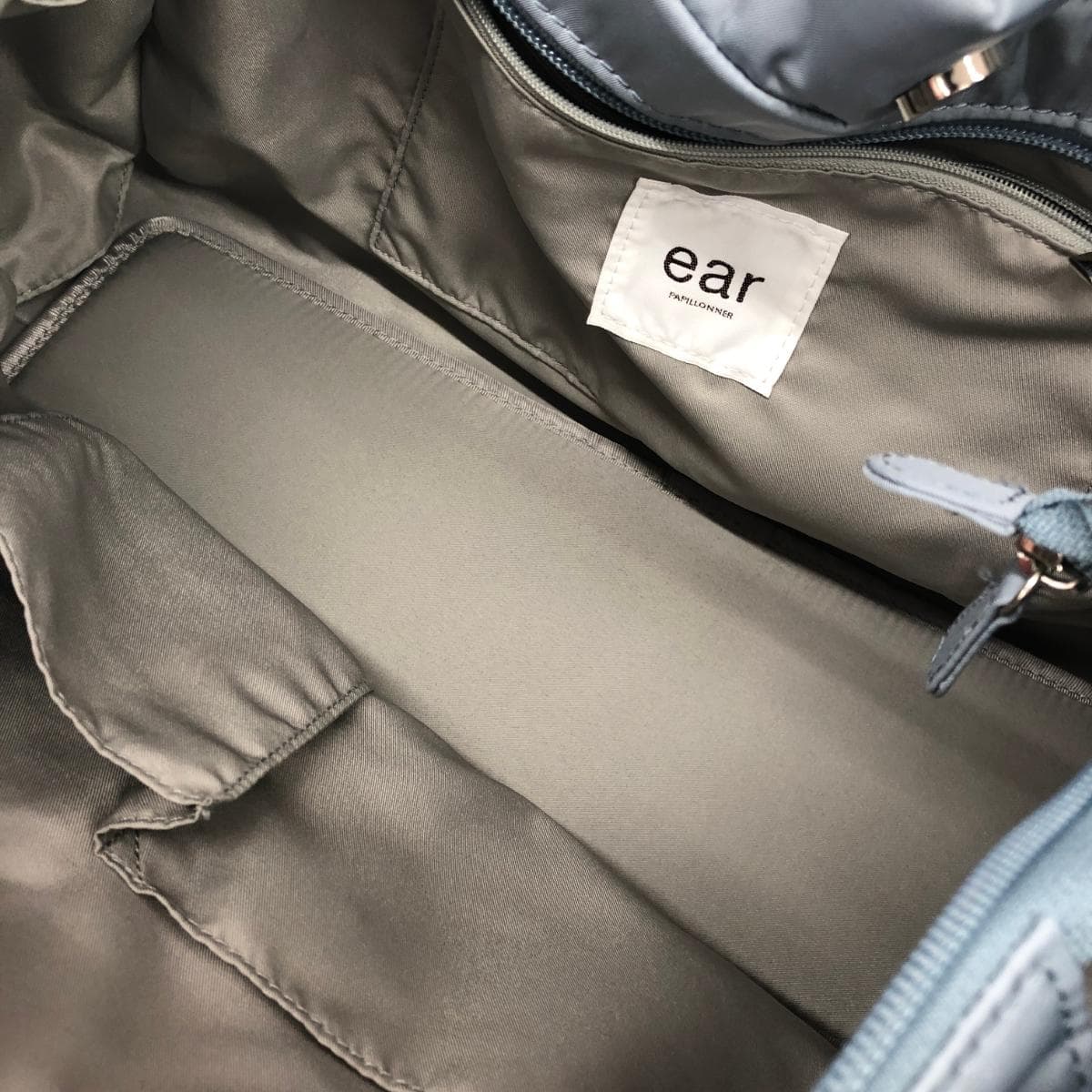 ear PAPILLONNER 2WAY bag Nylon / resin parts Blue Ladies 4