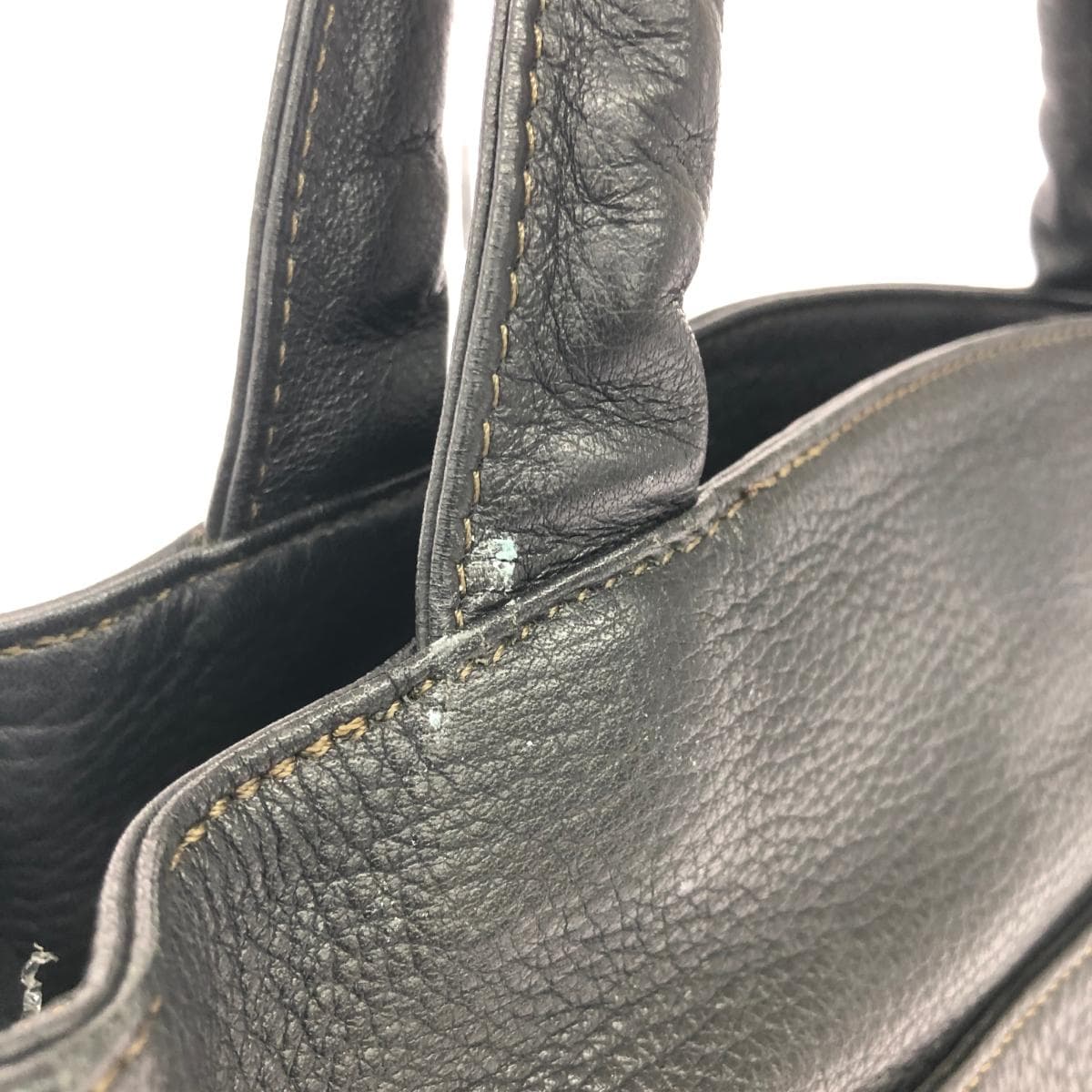 IBIZA Ibiza Handbag Leather Black Women's 10