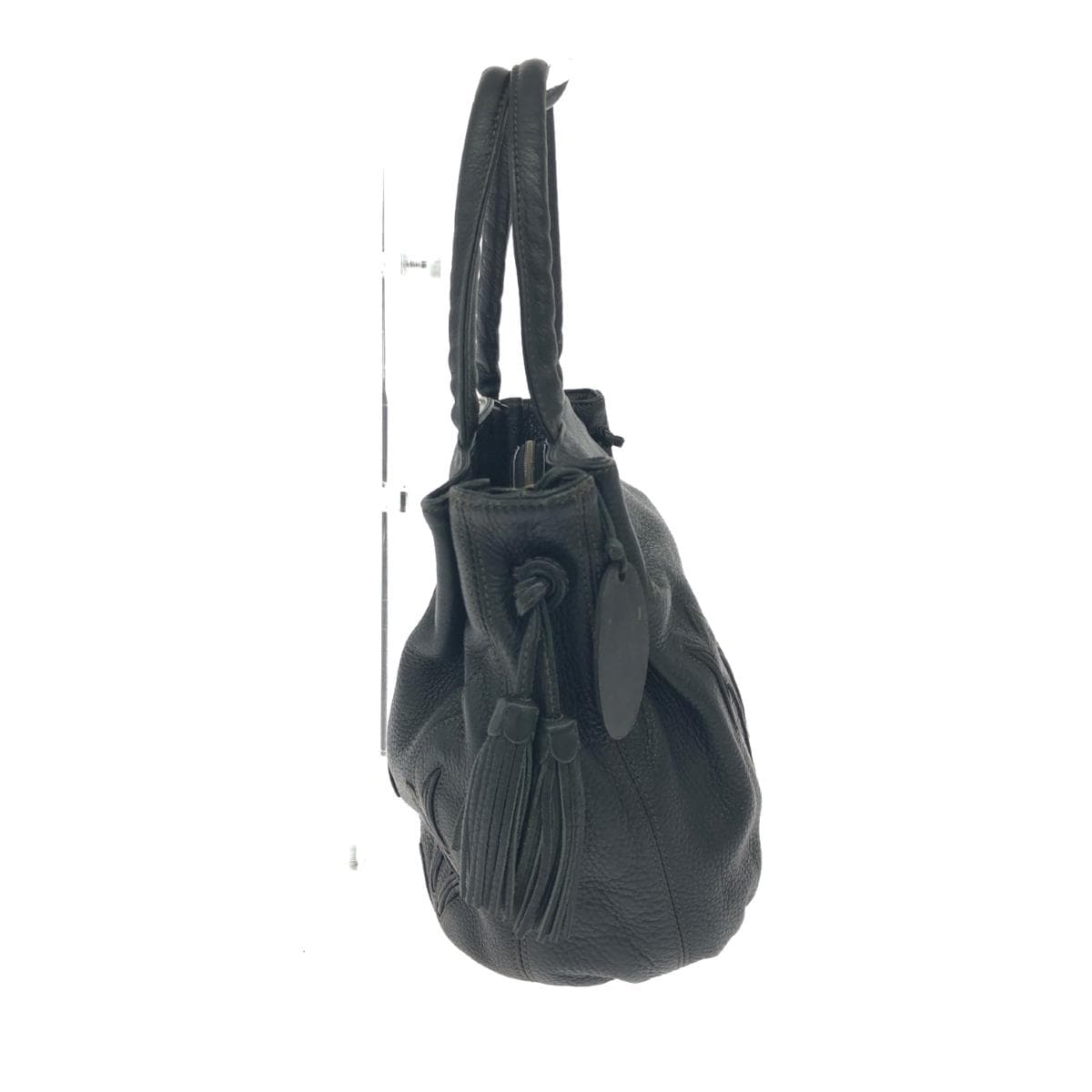IBIZA Ibiza Handbag Leather Black Women's 2