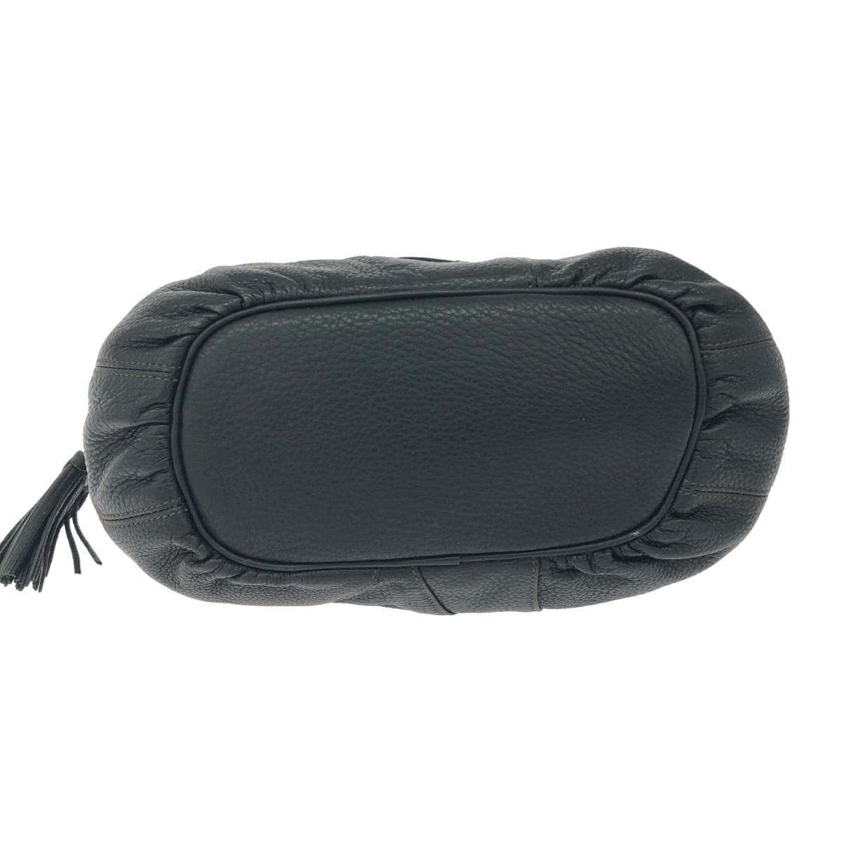 IBIZA Ibiza Handbag Leather Black Women's 5