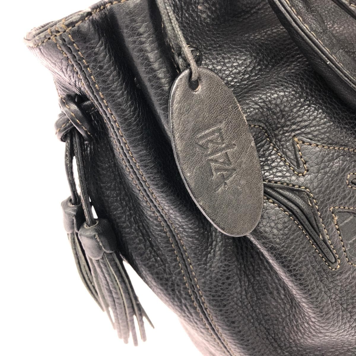 IBIZA Ibiza Handbag Leather Black Women's 6