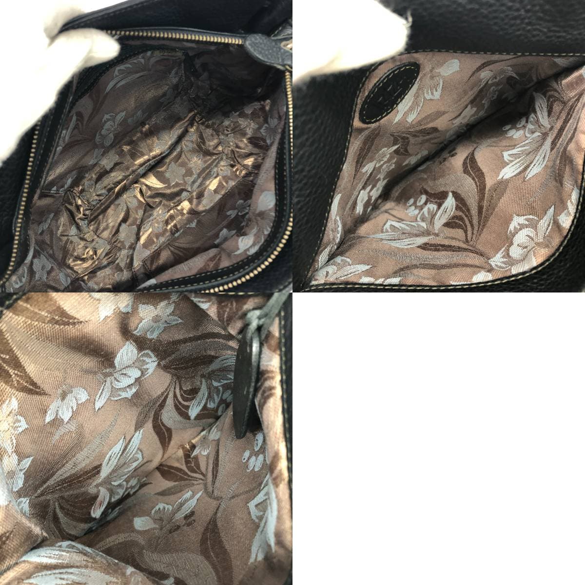 IBIZA Ibiza Handbag Leather Black Women's 7
