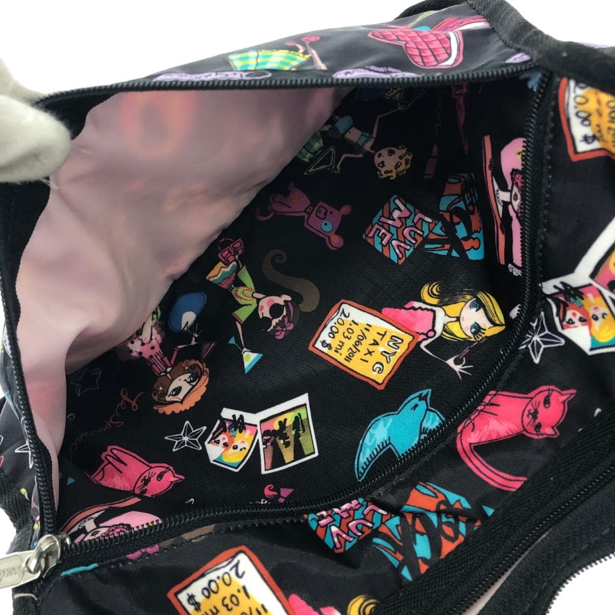 LeSportsac Shoulder Bag Nylon Black Ladies 7