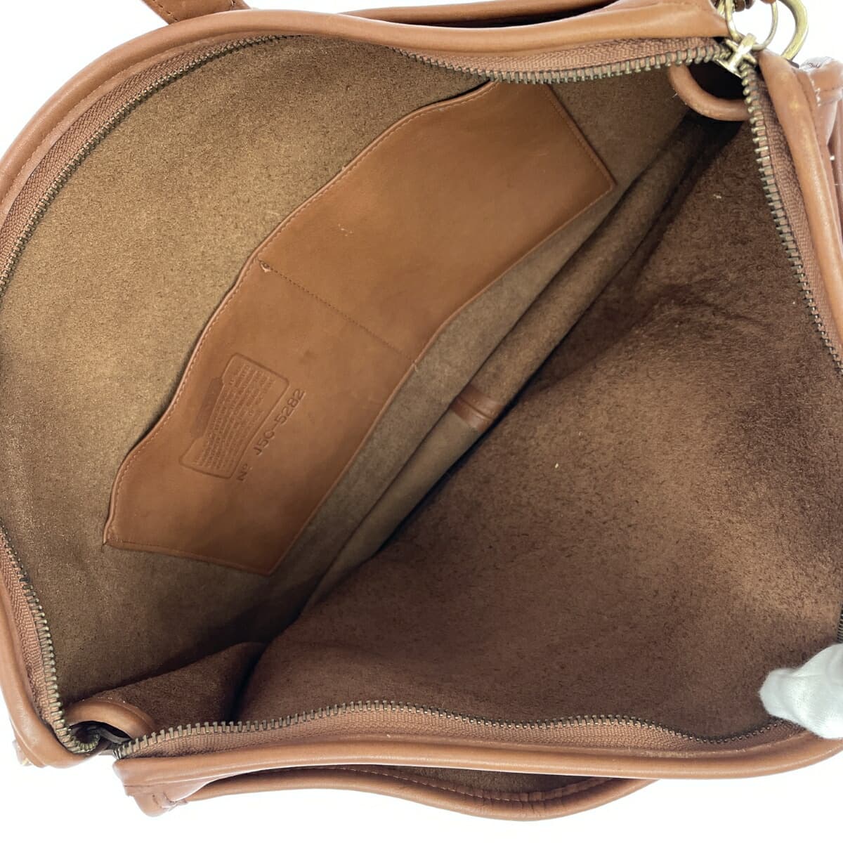 COACH Old Coach 2WAY Bag Leather Business Bag 5282 Brown Men's 6