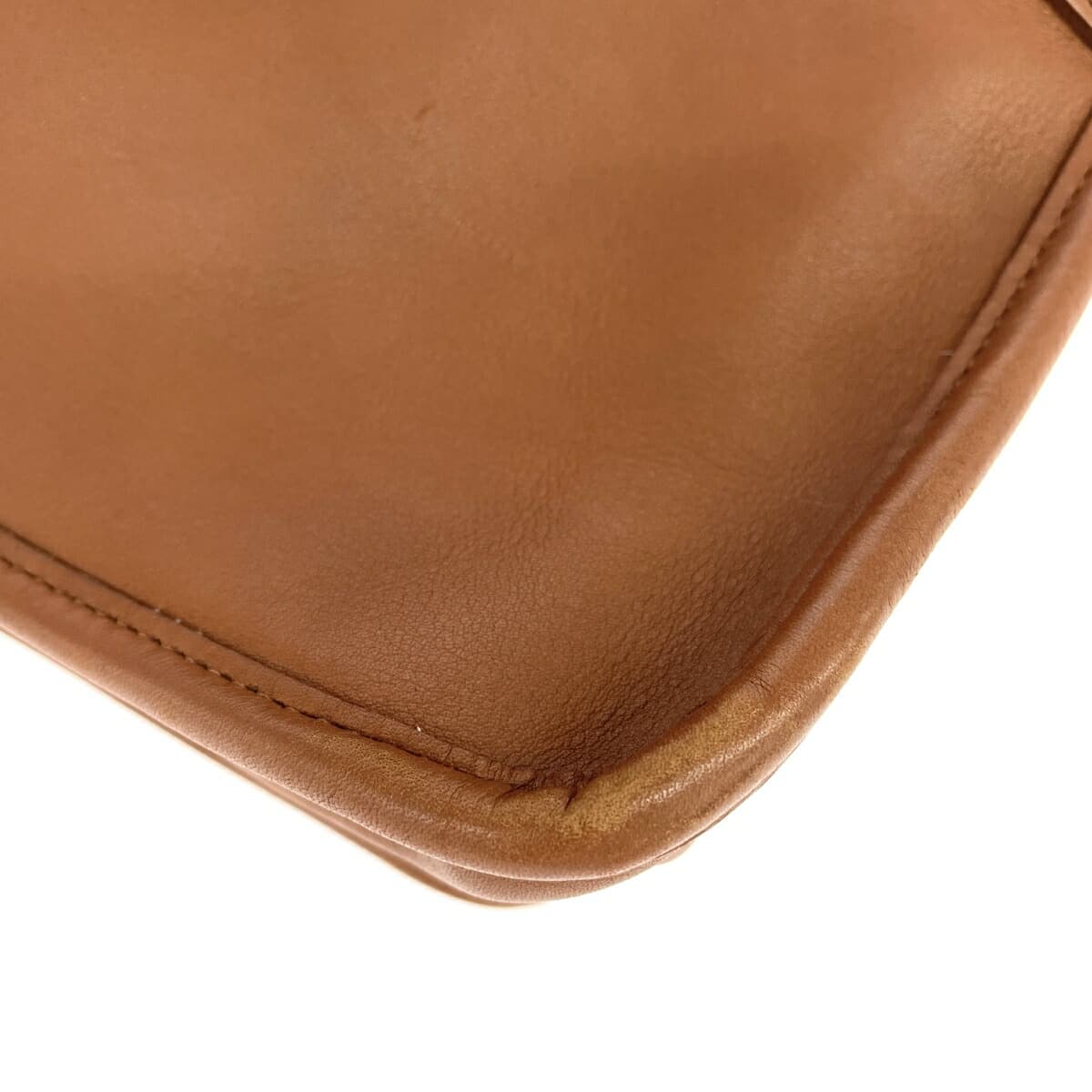COACH Old Coach 2WAY Bag Leather Business Bag 5282 Brown Men's 8