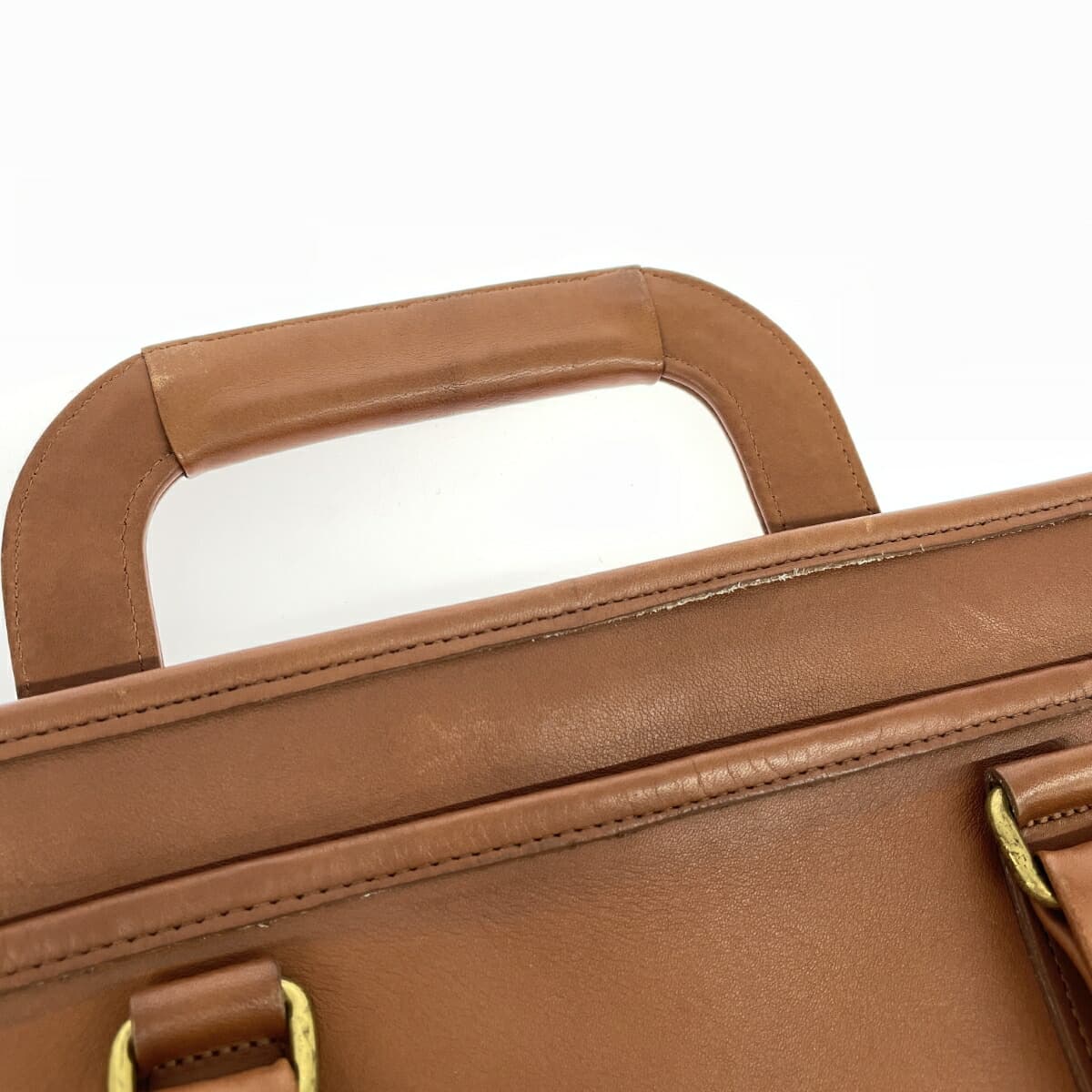 COACH Old Coach 2WAY Bag Leather Business Bag 5282 Brown Men's 9