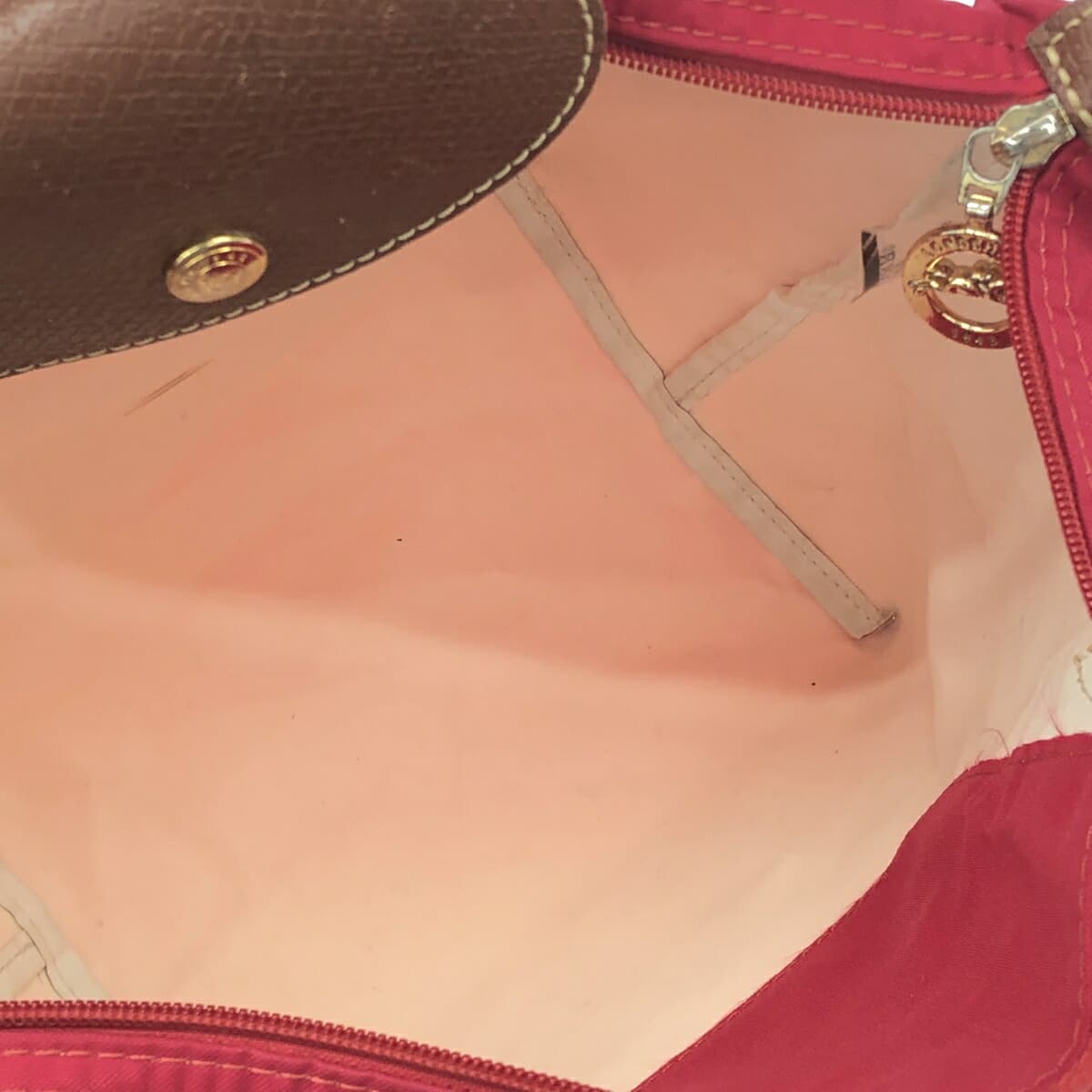 LONGCHAMP Longchamp Mini Tote Bag Pliage/Nylon Red Ladies 5