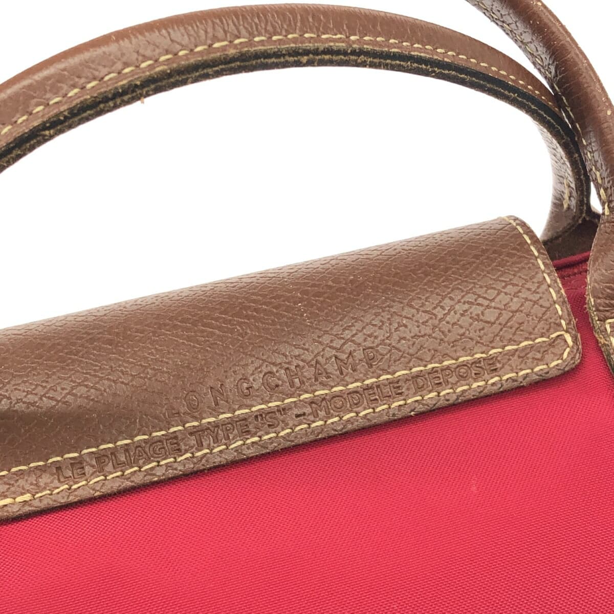 LONGCHAMP Longchamp Mini Tote Bag Pliage/Nylon Red Ladies 9