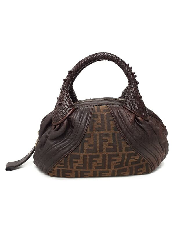 FENDI FENDIZucca Pattern Mini Spy Bag 8BL078 Ladies Handbag 1 Week Warranty