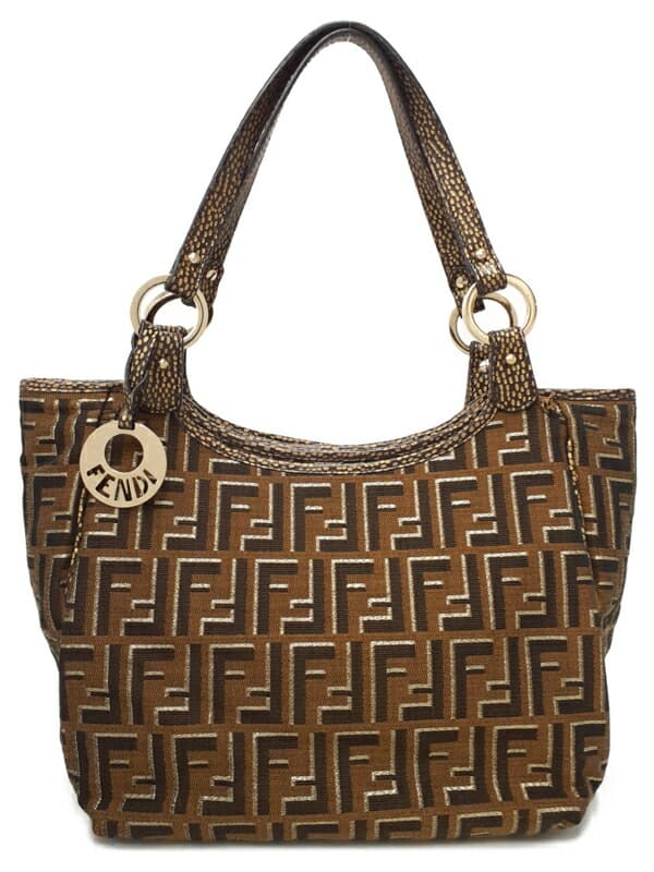 【FENDI】FENDI『Zucca Pattern Tote Bag』8BH156 Ladies 1 Week Warranty