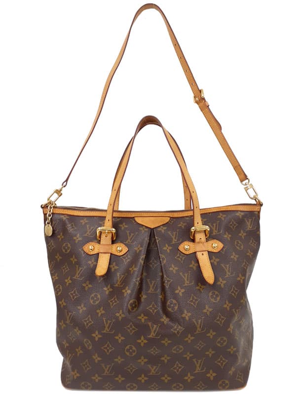 LOUIS VUITTON LOUIS VUITTONMonogram Palermo GM M40146 Ladies 2-Way Bag 1 Week Warranty