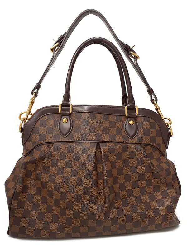 LOUIS VUITTON LOUIS VUITTONDamier Trevi GM N51998 Ladies 2-Way Bag 1 Week Warranty