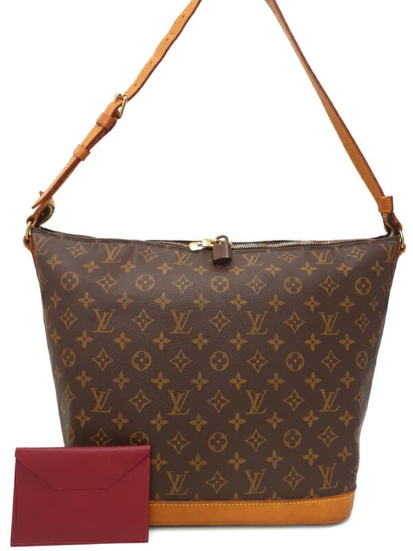 LOUIS VUITTON LOUIS VUITTONMonogram Am Fur Three M47275 Ladies Shoulder Bag 1 Week Warranty