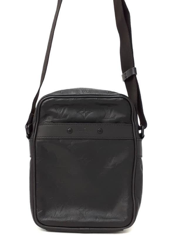 LOUIS VUITTON LOUIS VUITTONMonogram Shadow Danube PM M43681 Men's Shoulder Bag 1 Week Warranty