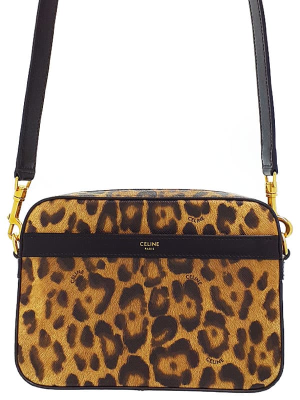 【CELINE】Celine『Leopard Pattern Shoulder Bag』Men's Ladies 1 Week Warranty