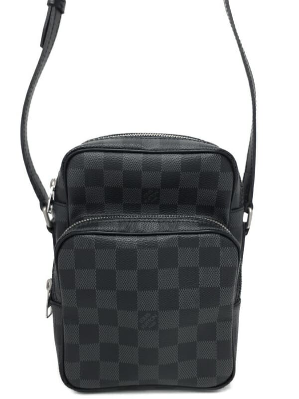 LOUIS VUITTON LOUIS VUITTONDamier Graphite Rem N41446 Men's Shoulder Bag 1 Week Warranty
