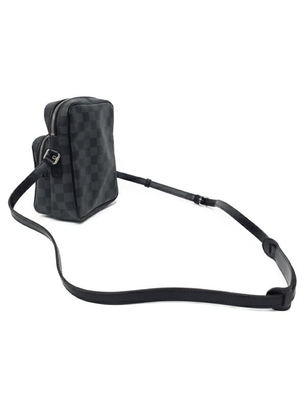 LOUIS VUITTON LOUIS VUITTONDamier Graphite Rem N41446 Men's Shoulder Bag 1 Week Warranty 2