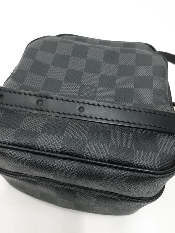 LOUIS VUITTON LOUIS VUITTONDamier Graphite Rem N41446 Men's Shoulder Bag 1 Week Warranty 7