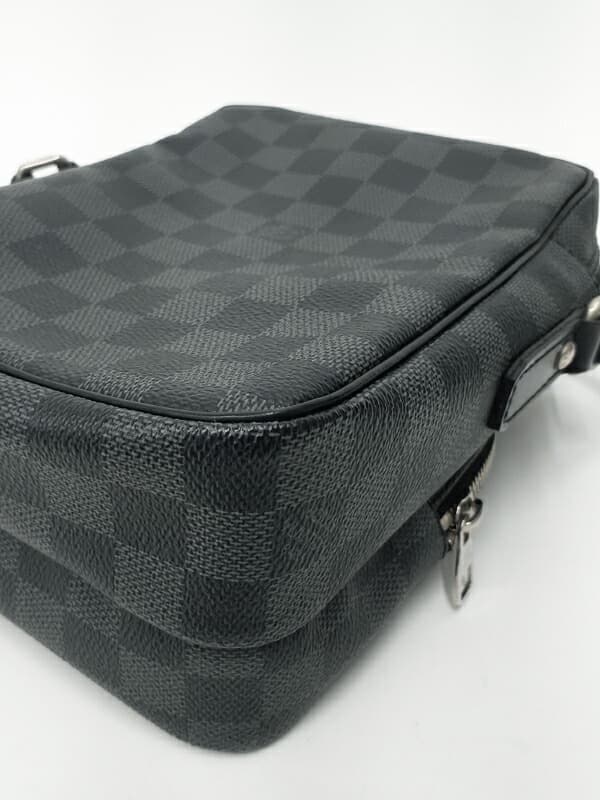 LOUIS VUITTON LOUIS VUITTONDamier Graphite Rem N41446 Men's Shoulder Bag 1 Week Warranty 9