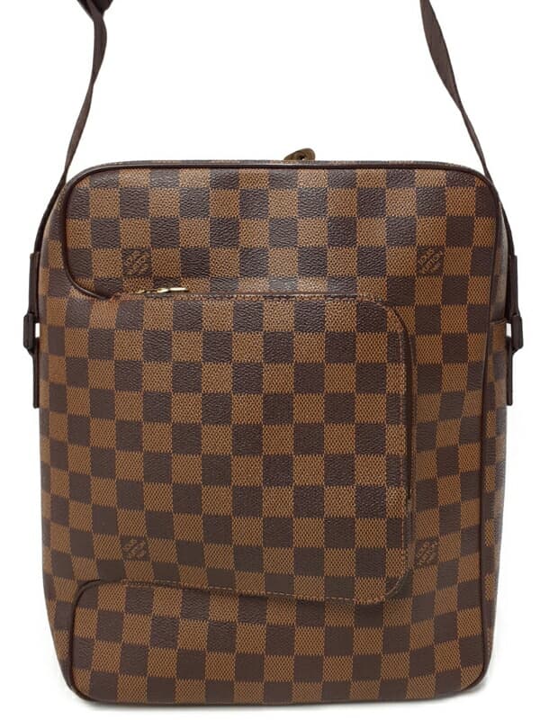 LOUIS VUITTON LOUIS VUITTONDamier Olaf MM N41441 Men's Ladies Shoulder Bag 1 Week Warranty
