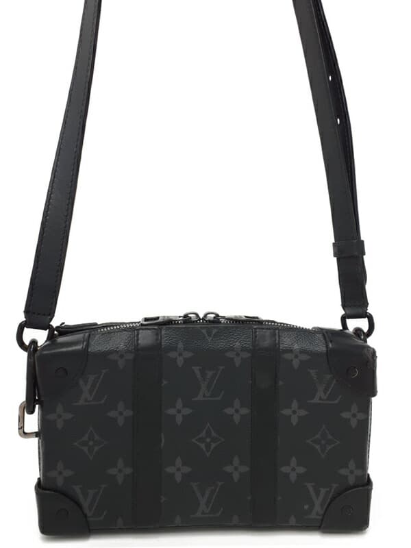 LOUIS VUITTON LOUIS VUITTONMonogram Eclipse Soft T Grade Wallet M69838 Men's Shoulder Bag 1 Week Warranty