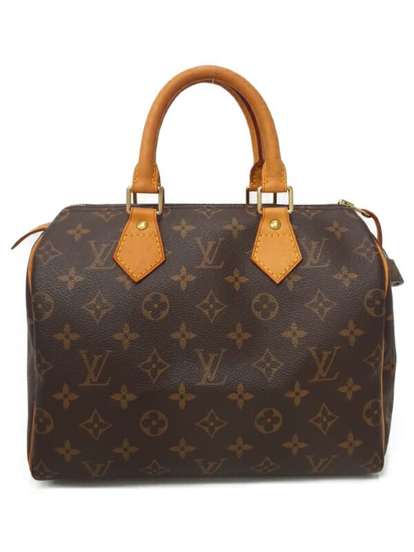 【LOUIS VUITTON】LOUIS VUITTON『Monogram Speedy 25』M41528 Ladies Handbag 1 Week Warranty