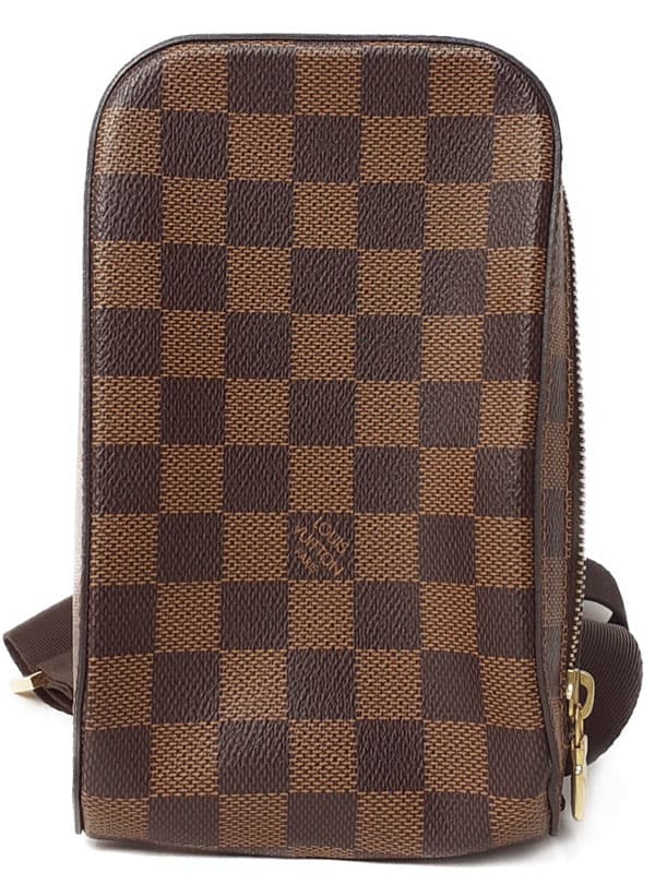 【LOUIS VUITTON】LOUIS VUITTON『Damier Geronimos』N51994 Men's Body Bag 1 Week Warranty