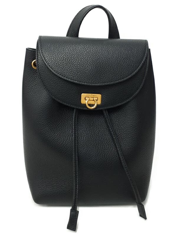 【Salvatore Ferragamo】Ferragamo『TRAVEL BP Backpack』21 I373 Ladies Backpack 1 Week Warranty