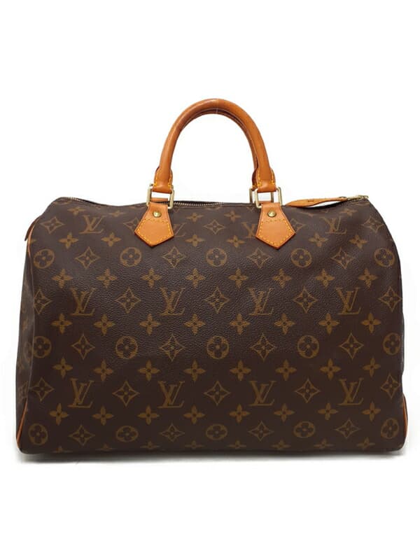 【LOUIS VUITTON】LOUIS VUITTON『Monogram Speedy 35』M41524 Ladies Handbag 1 Week Warranty