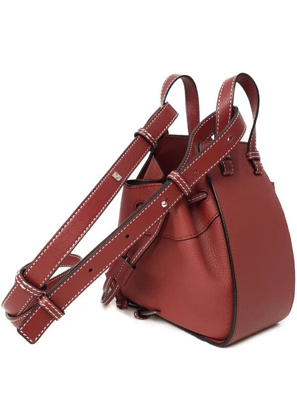 LOEWE LOEWEHammock Drawstring Bag Mini Ladies 2-Way Bag 1 Week Warranty 2