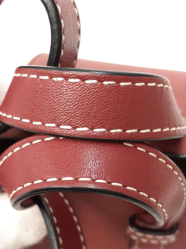 LOEWE LOEWEHammock Drawstring Bag Mini Ladies 2-Way Bag 1 Week Warranty 6