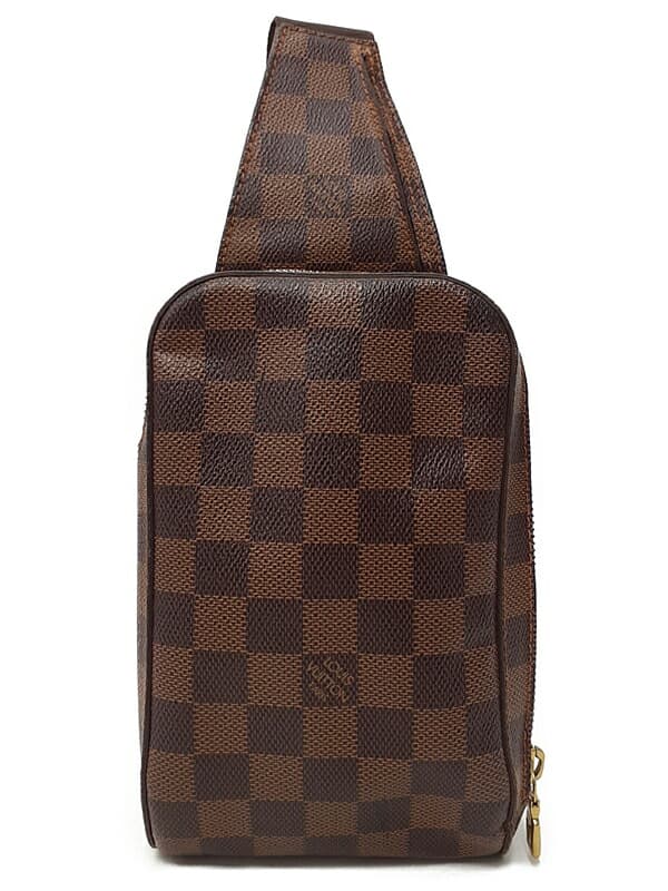 【LOUIS VUITTON】LOUIS VUITTON『Damier Geronimos』N51994 Men's Body Bag 1 Week Warranty