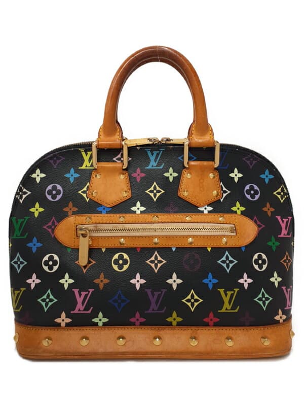 【LOUIS VUITTON】LOUIS VUITTON『Monogram Multicolor Alma』M92646 Ladies Handbag 1 Week Warranty