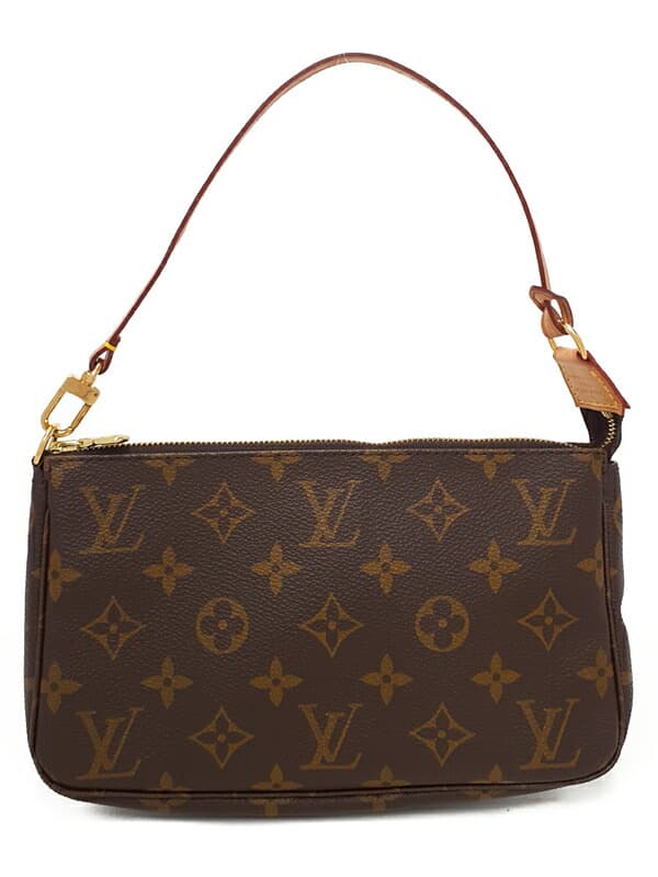 LOUIS VUITTON LOUIS VUITTONMonogram Pochette Accessoires M51980 Ladies Accessory Pouch 1 Week Warranty