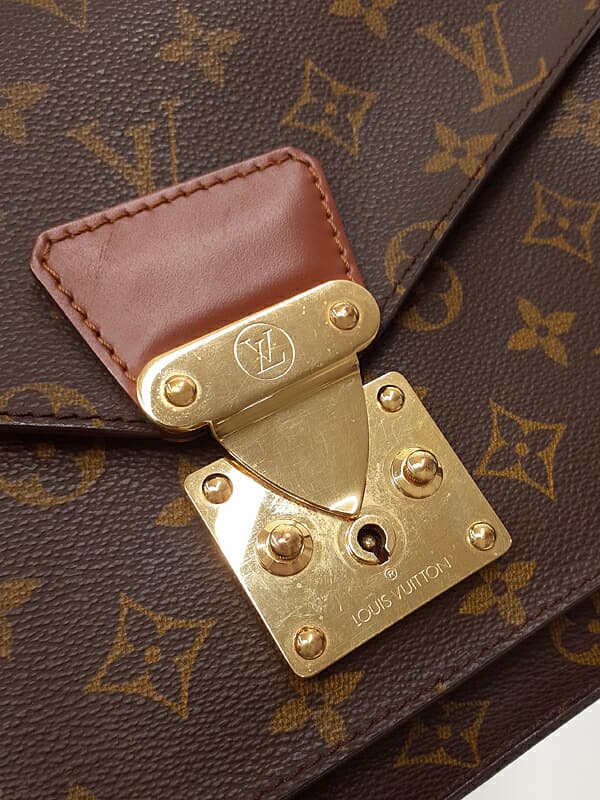 LOUIS VUITTON LOUIS VUITTONMonogram Monceau M51185 Men's Ladies 2-Way Bag 1 Week Warranty 8